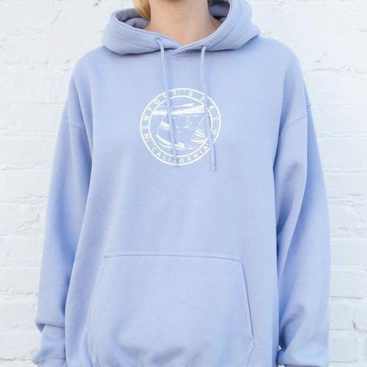 Brandy Melville Newport Beach Hoodie. One Size. Worn | Depop