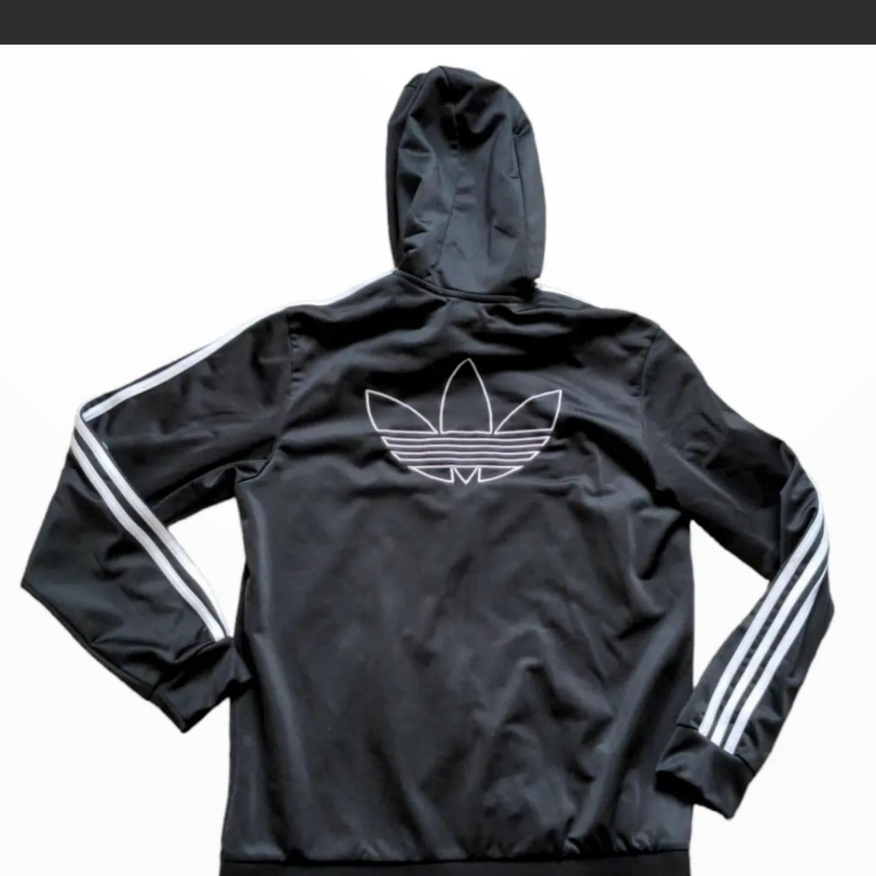 Adidas Originals Men's Black Hoodie | Depop