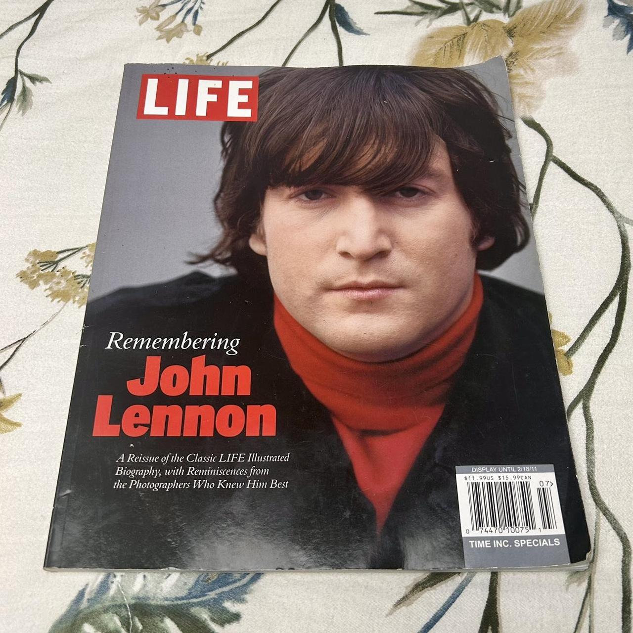 Life Magazine Remembering John Lennon 2010 Reissue... - Depop