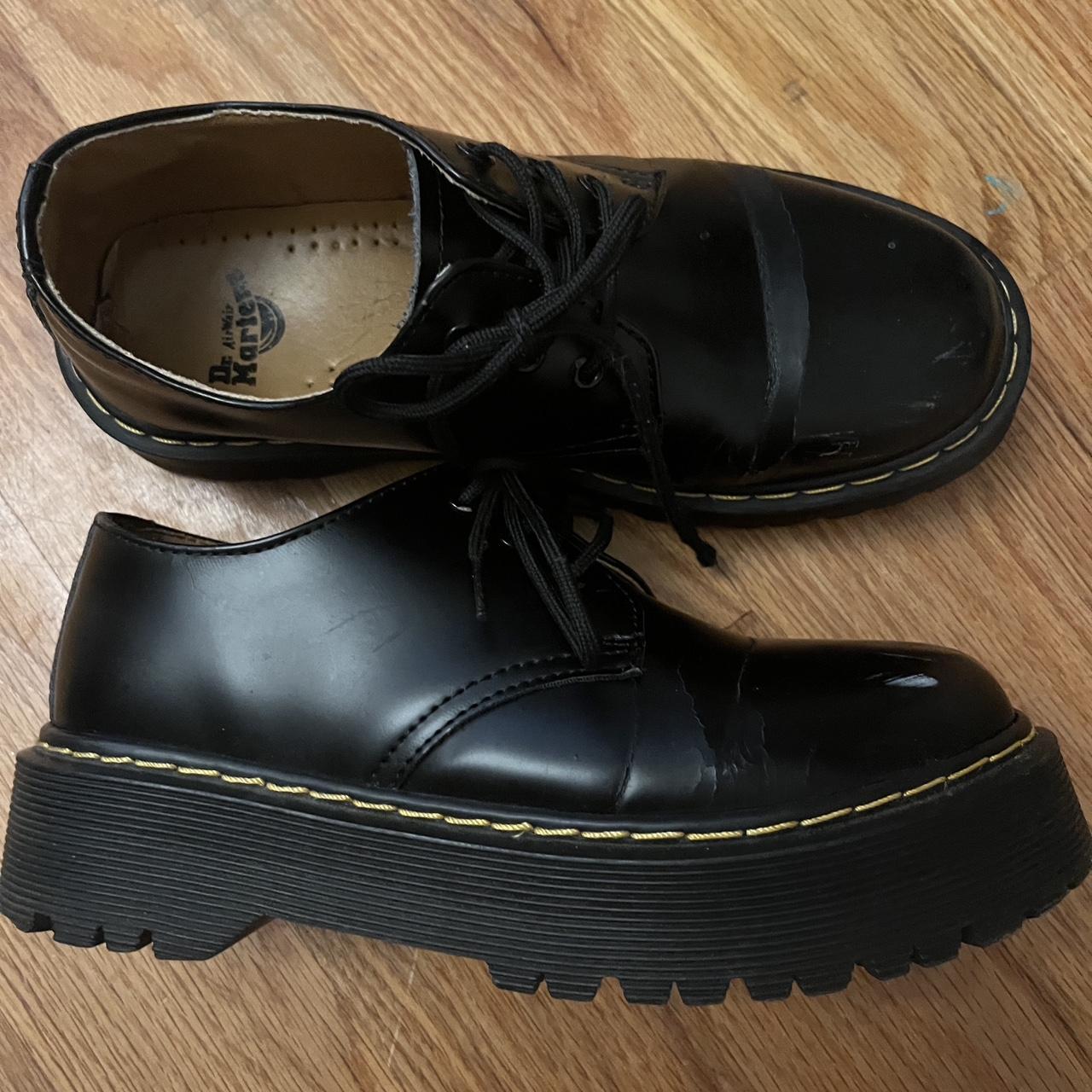 platform doc martens oxfords