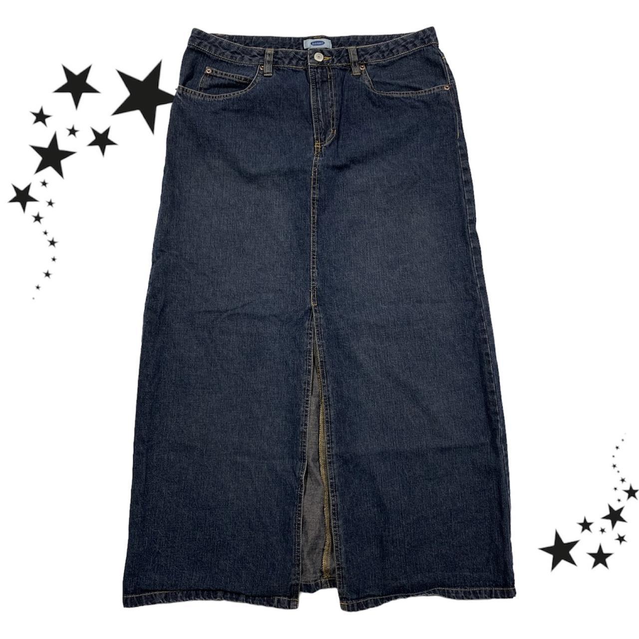 Old Navy Women's Blue Skirt Depop