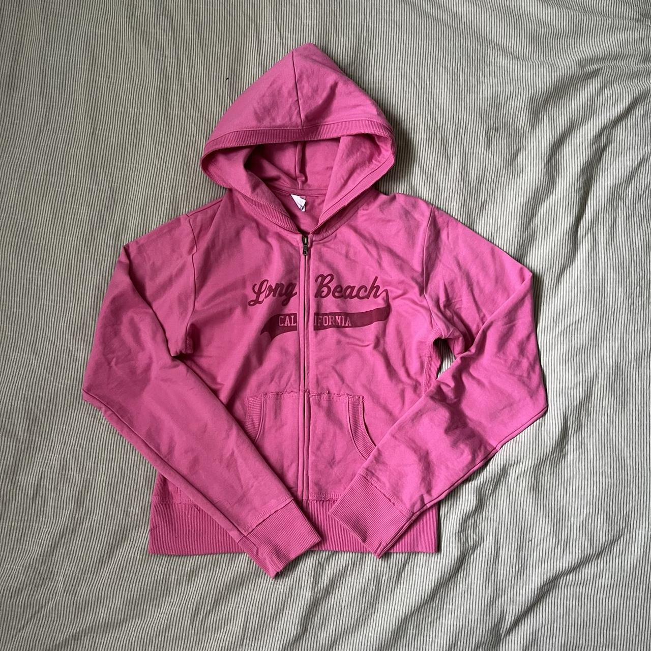 Pale pink ladies hoodie hot sale