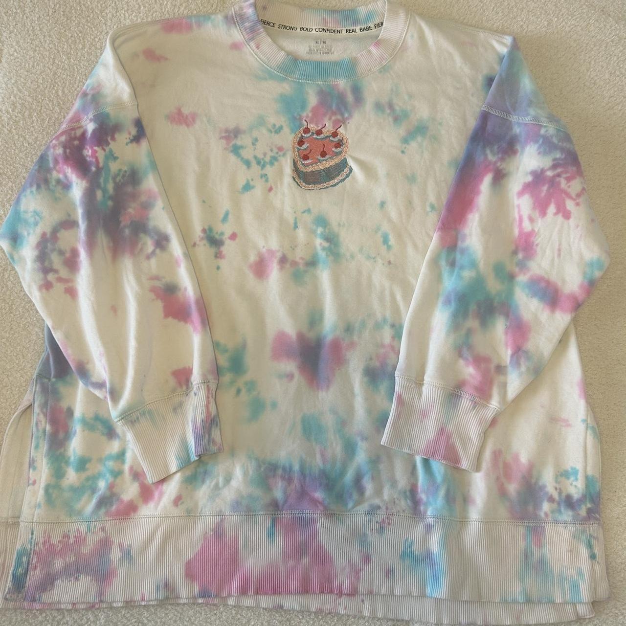 Aerie tie dye sweatshirt best sale