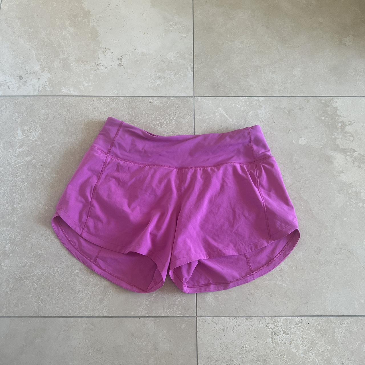 lululemon Speed Up Mid-Rise Lined Short 4 in a size - Depop