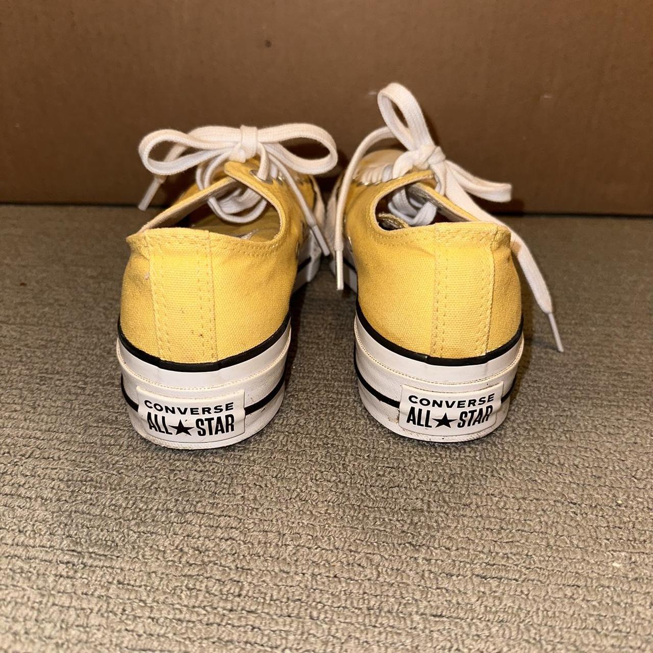 mustard colored converse