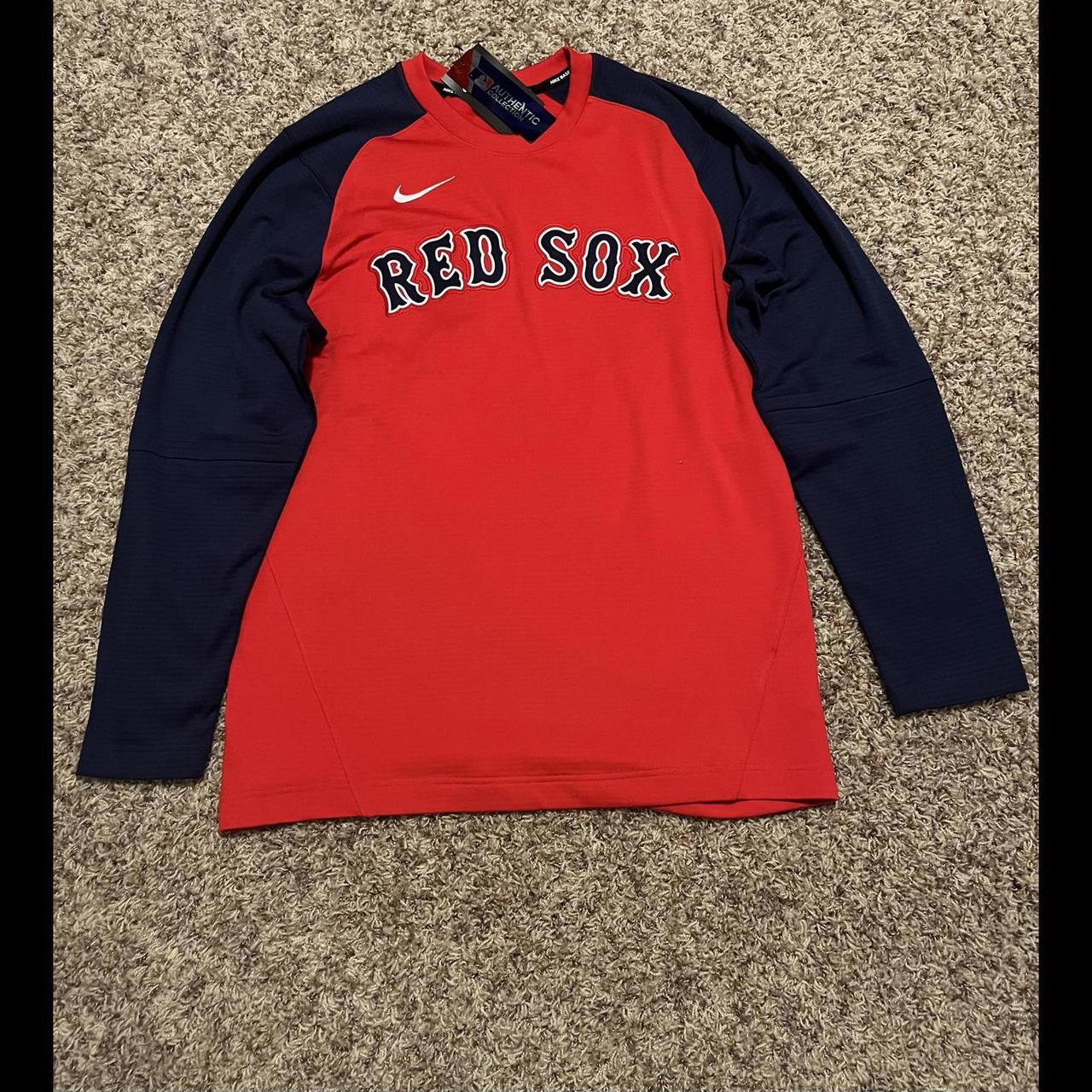 Never worn deals Authentic Red Sox Jersey