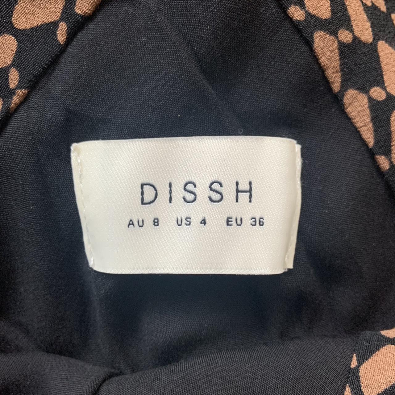 DISSH BROWN GEO SLIP DRESS Size: 8 RRP: $150 Never... - Depop