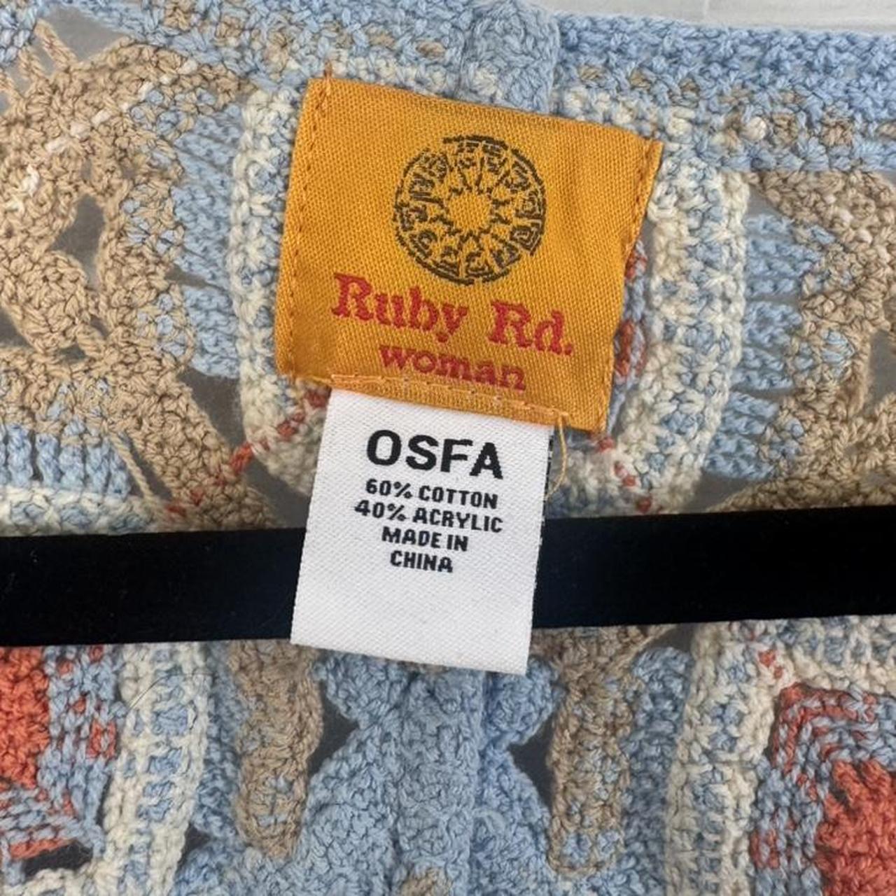 Ruby Rd. Women's Cardigan - Multi/Blue – Ruby Rd.… - image 2