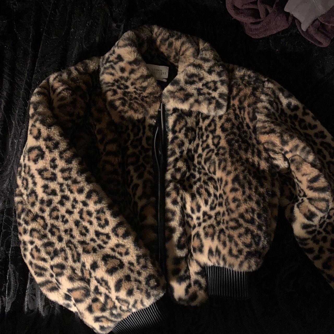 Leopard print 2024 jacket urban outfitters