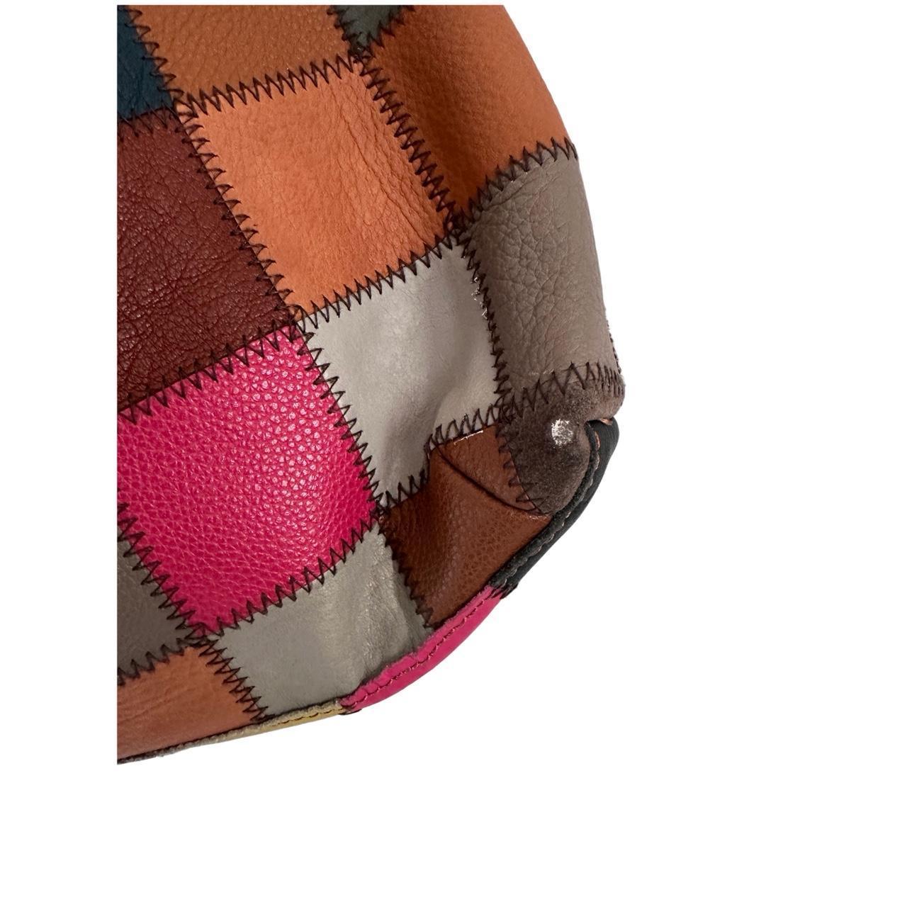 Women's Bag - Multi – Multicoloured patchwork lea… - image 3