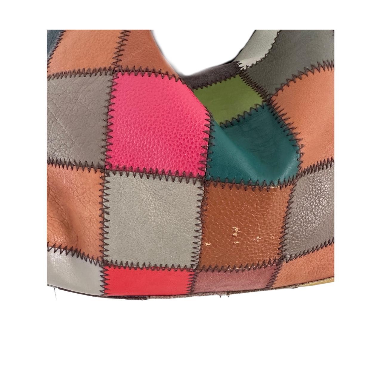 Women's Bag - Multi – Multicoloured patchwork lea… - image 5
