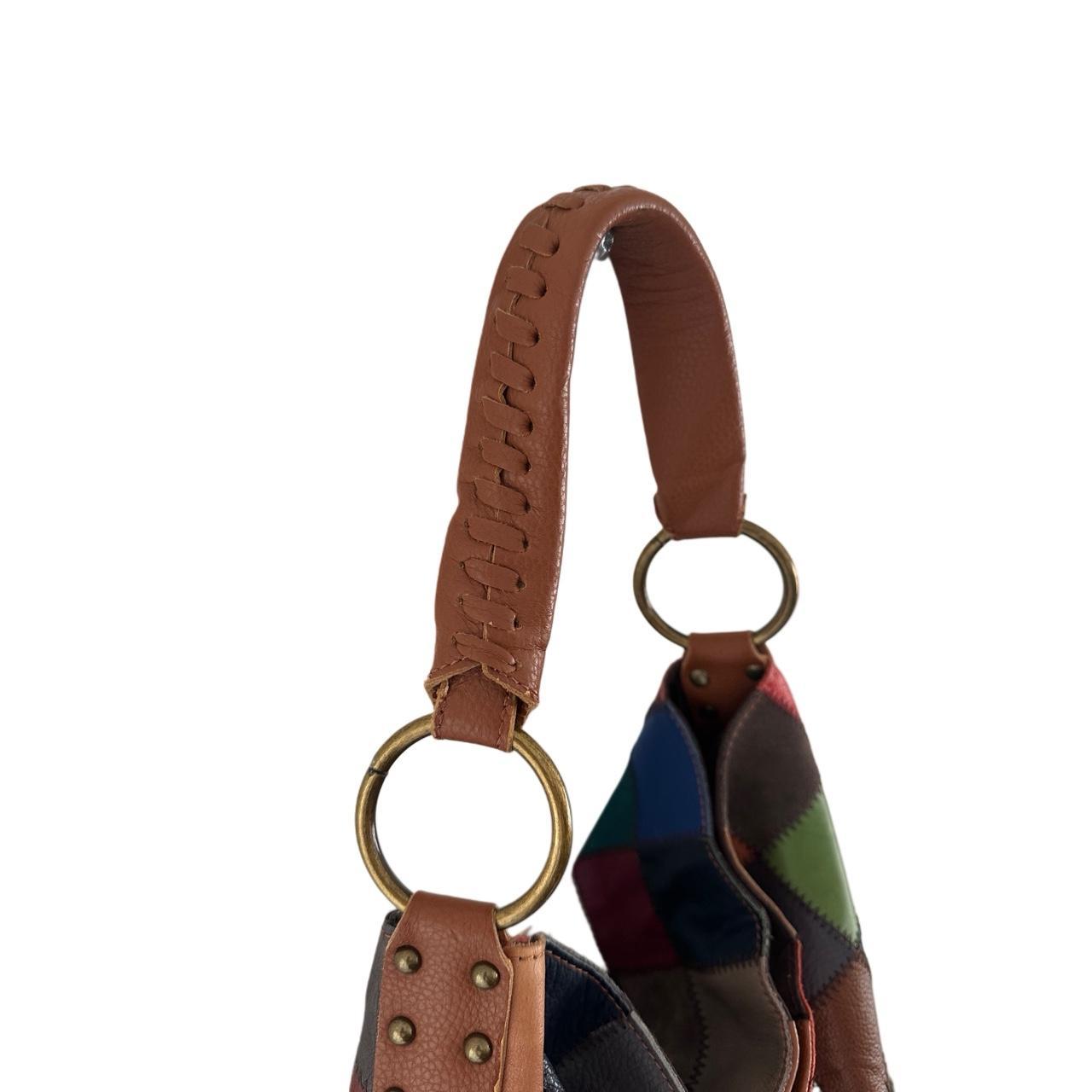 Women's Bag - Multi – Multicoloured patchwork lea… - image 7