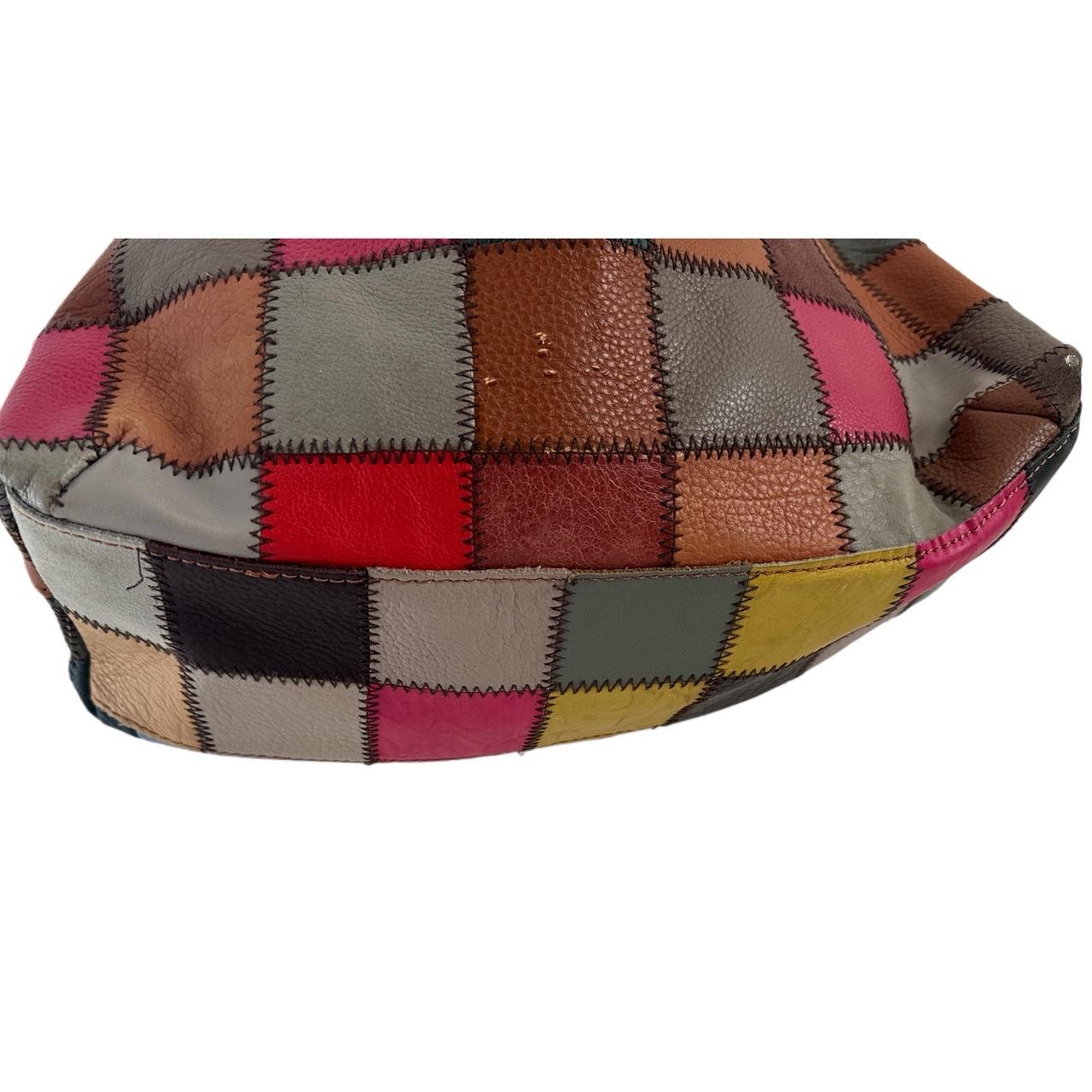 Women's Bag - Multi – Multicoloured patchwork lea… - image 4