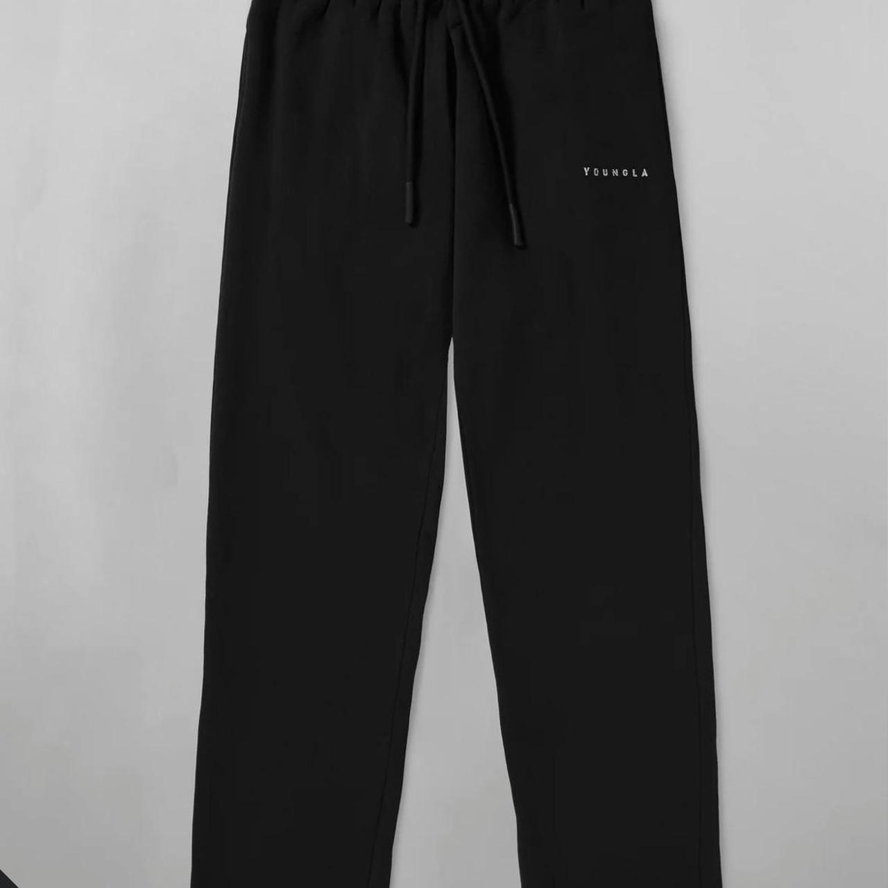 Youngla 261 Old school no cuff joggers sweatpants Depop