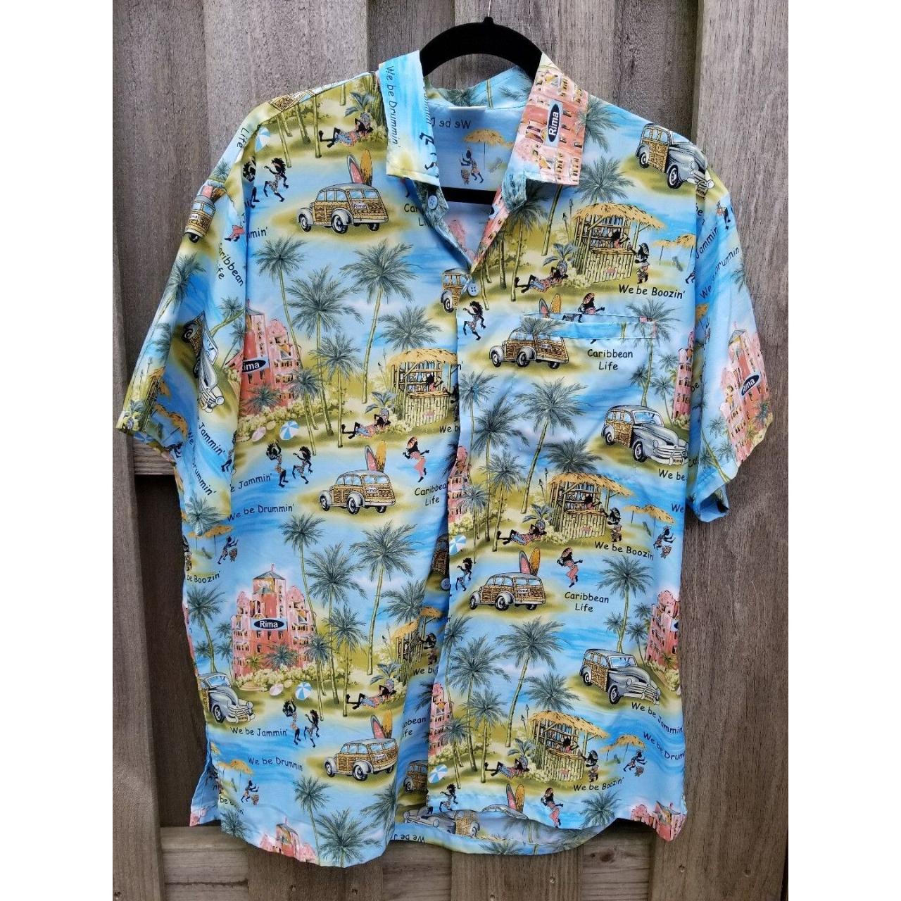 Caribbean Cruise Men Hawaiian Shirt