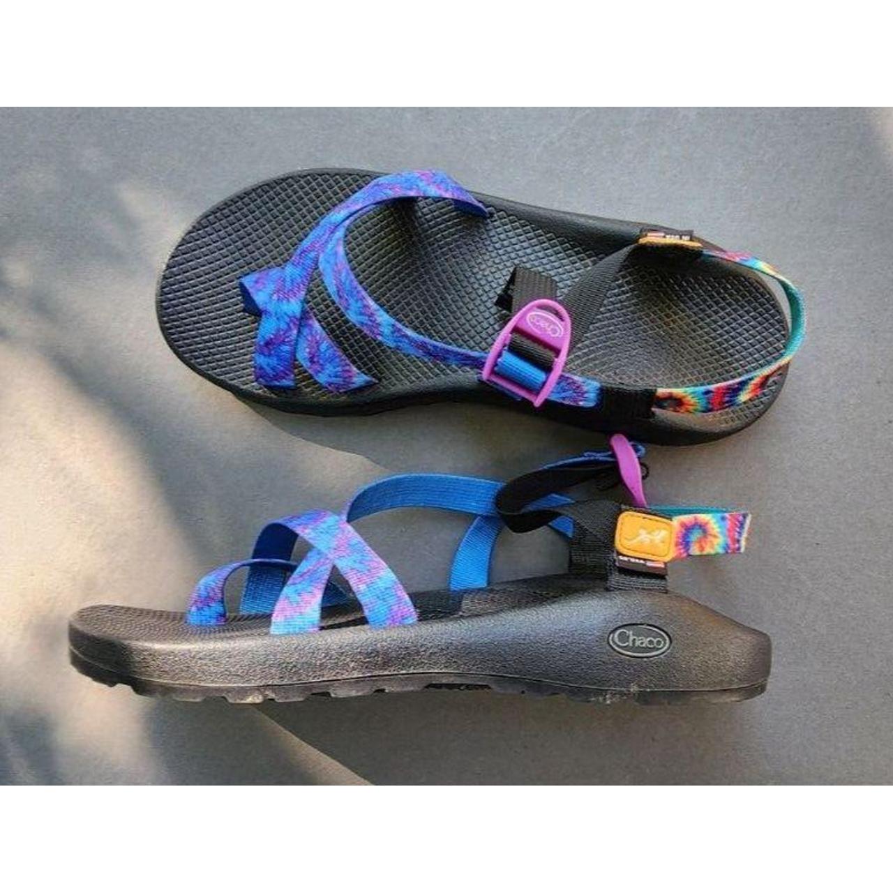 Chaco Mens Sandal Size 13 Tie Dye