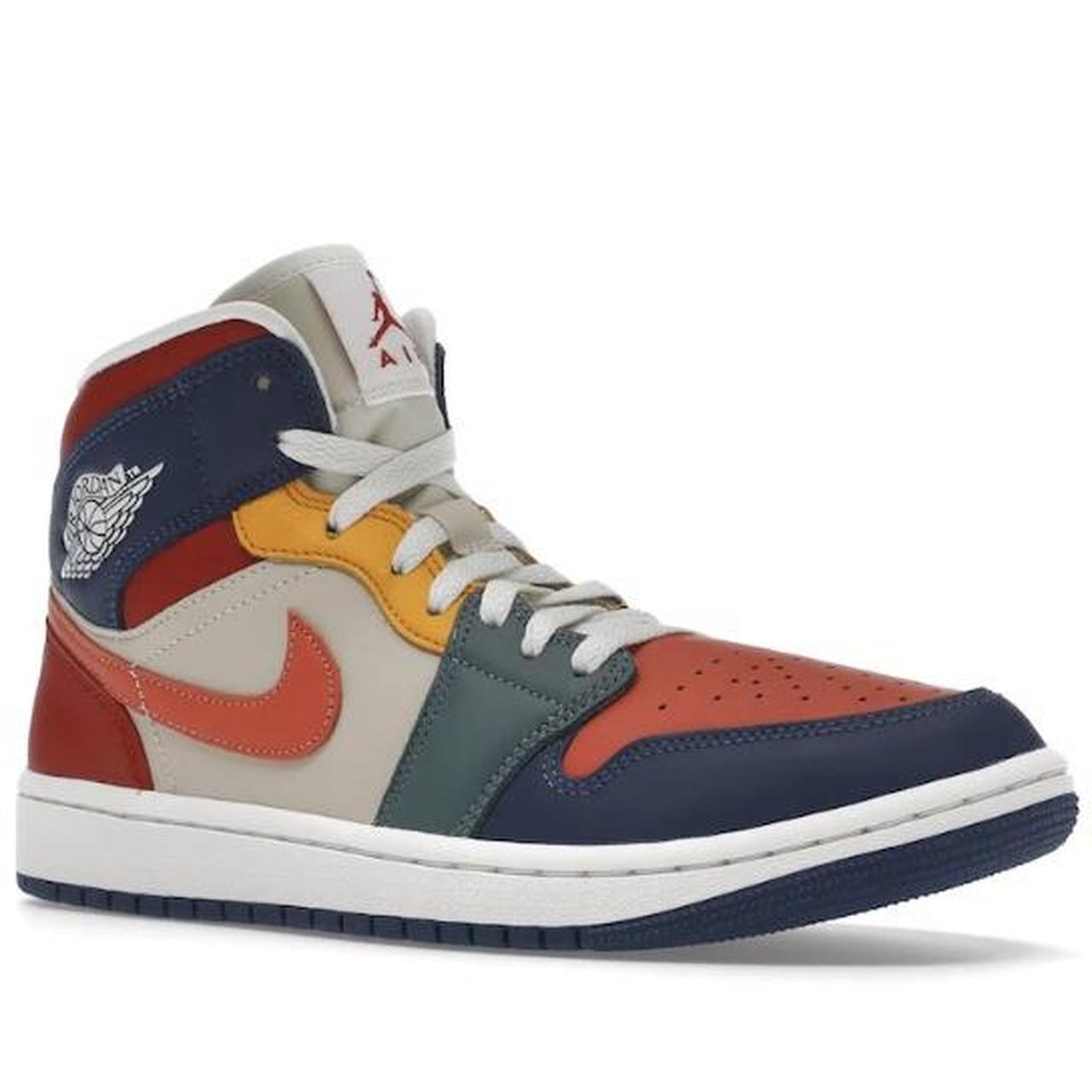 Women s Air Jordan 1 Mid SE Multi Color Depop