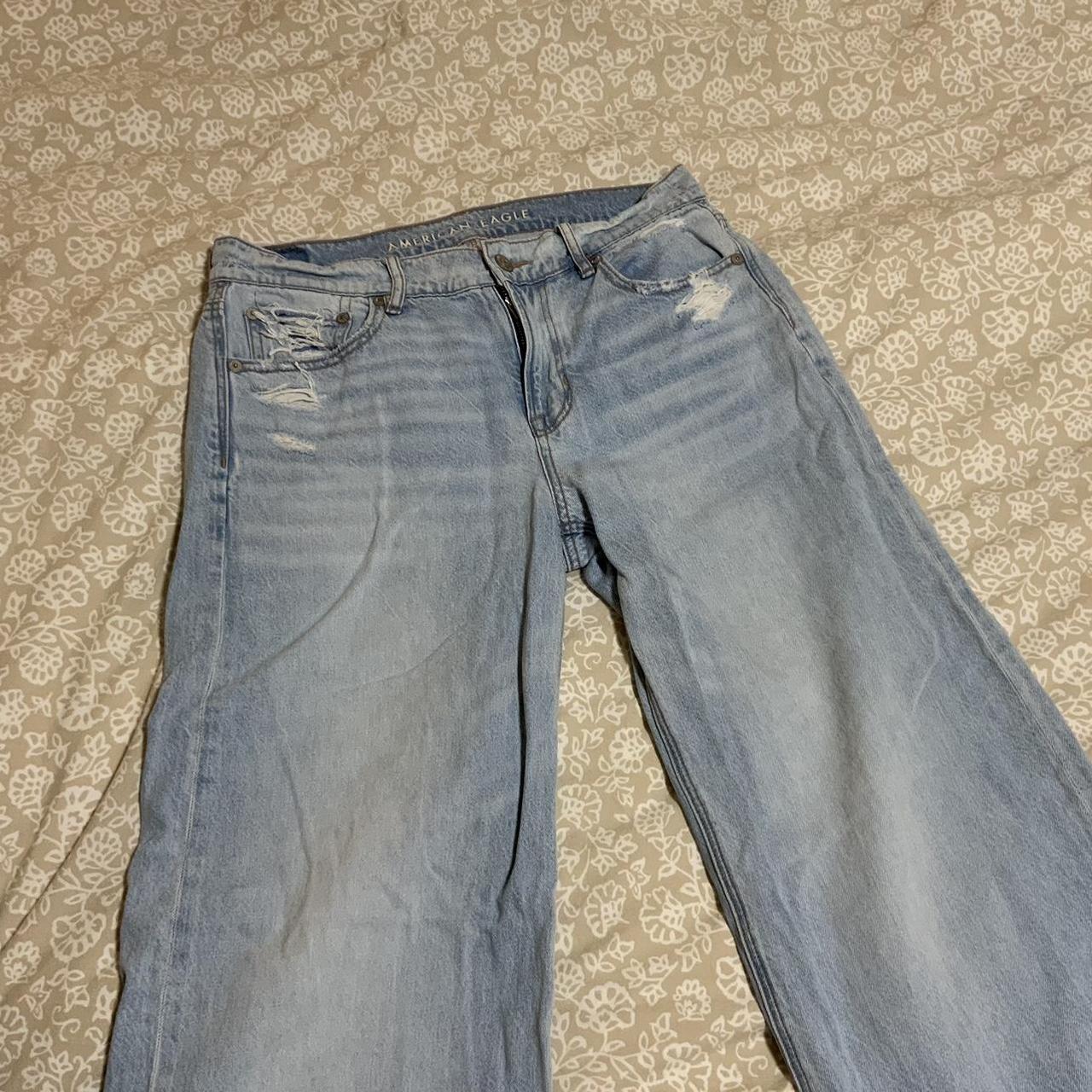 Low-Rise Skater Jeans, Wide Leg / Size 4 Selling... - Depop