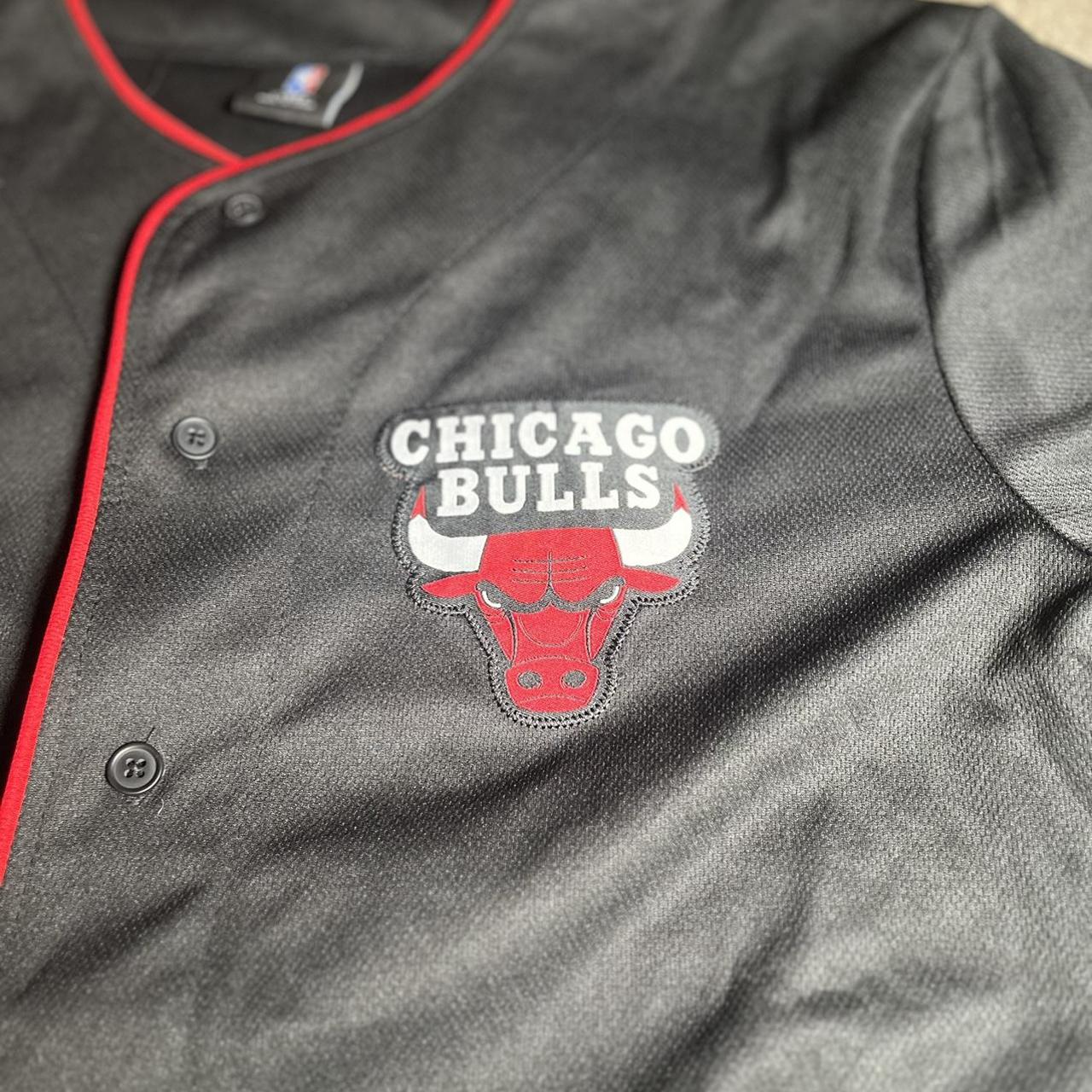 Chicago Bulls #66 Button Up Jersey #66 represents - Depop