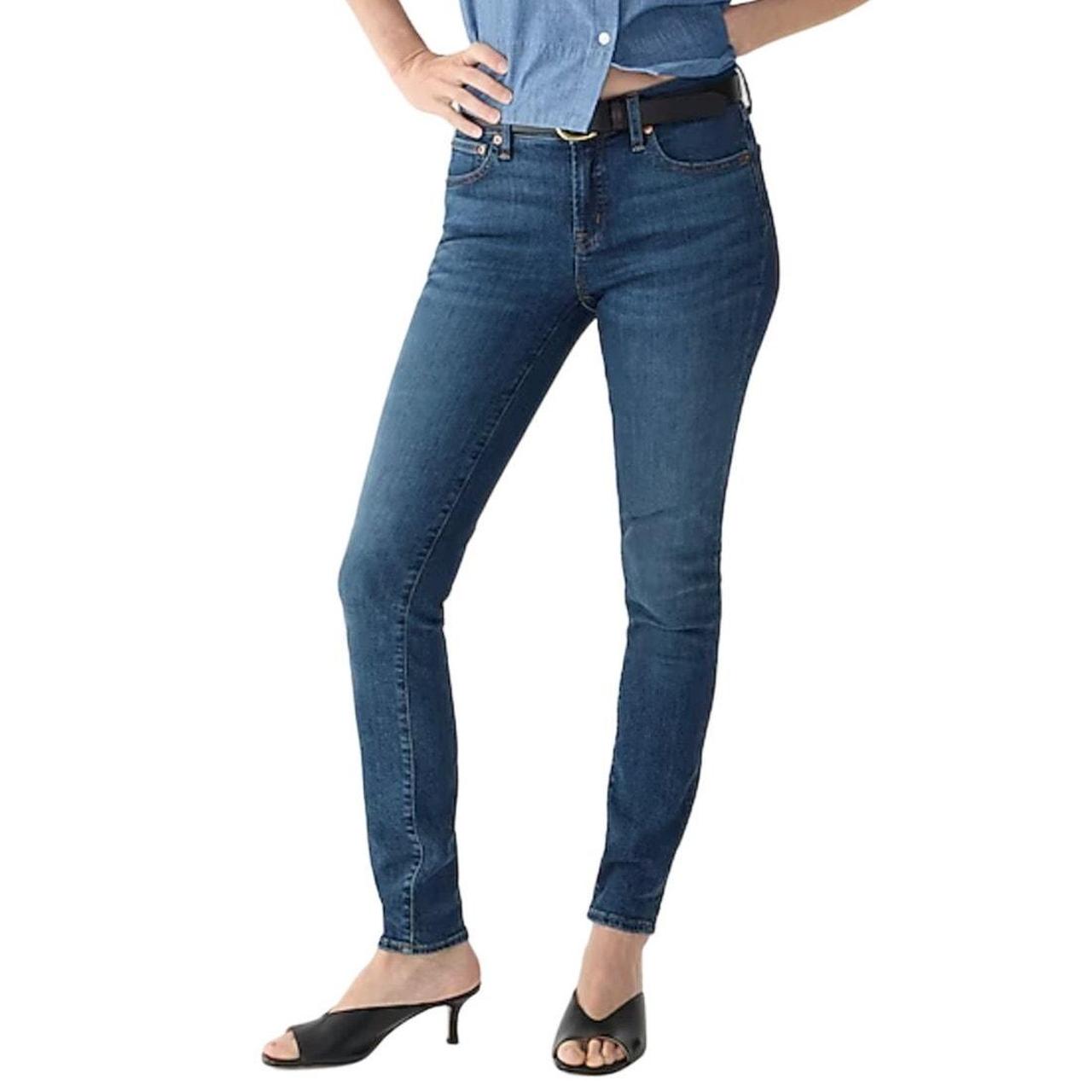 J.Crew Toothpick Skinny Mid Rise Ankle Jeans buy Size 27 Tall Medium Blue Wash