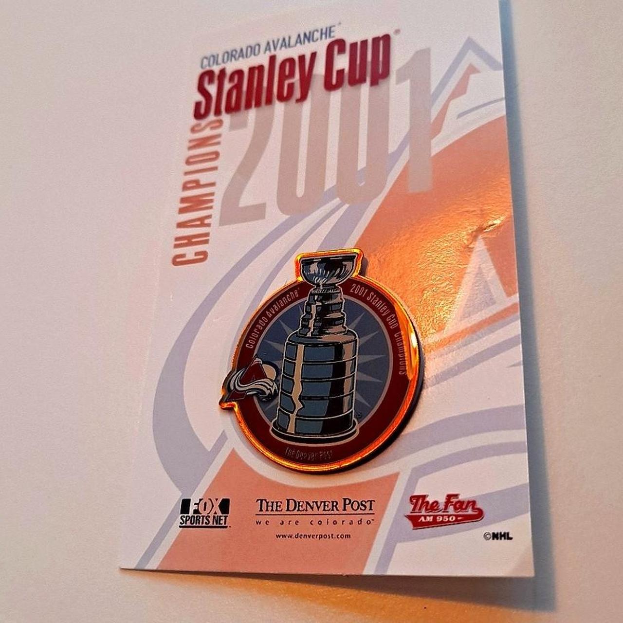 Colorado Avalanche Stanley Cup Pins
