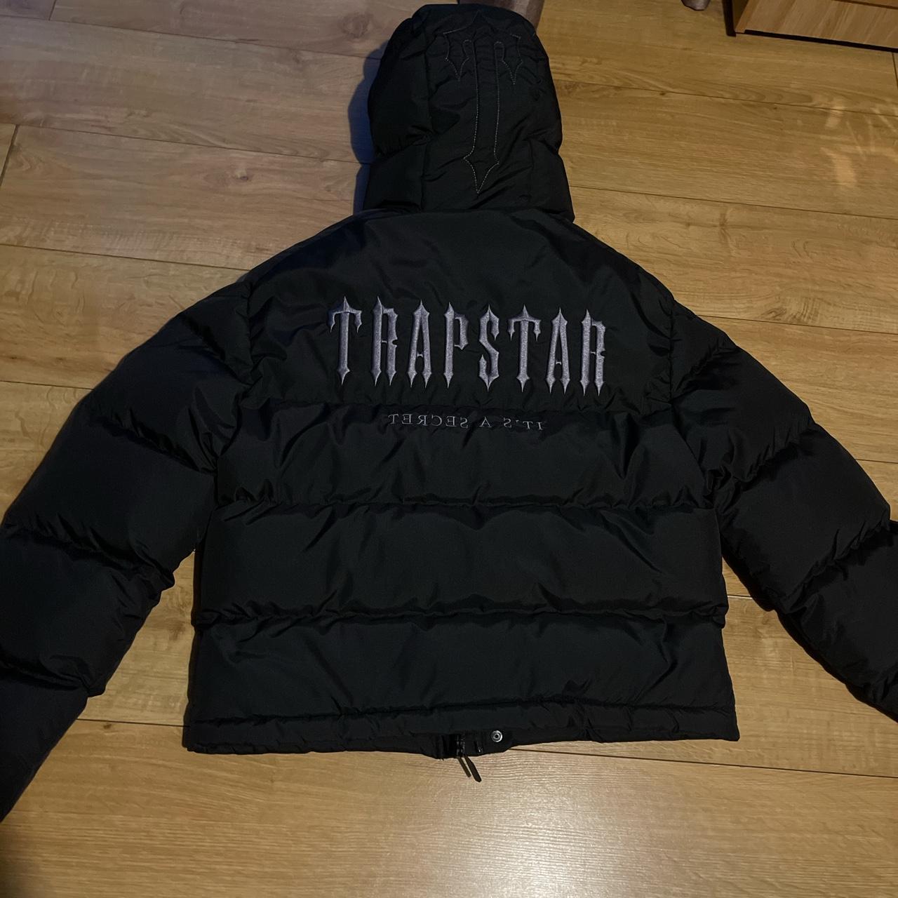 Trapstar Men's Black Coat Depop
