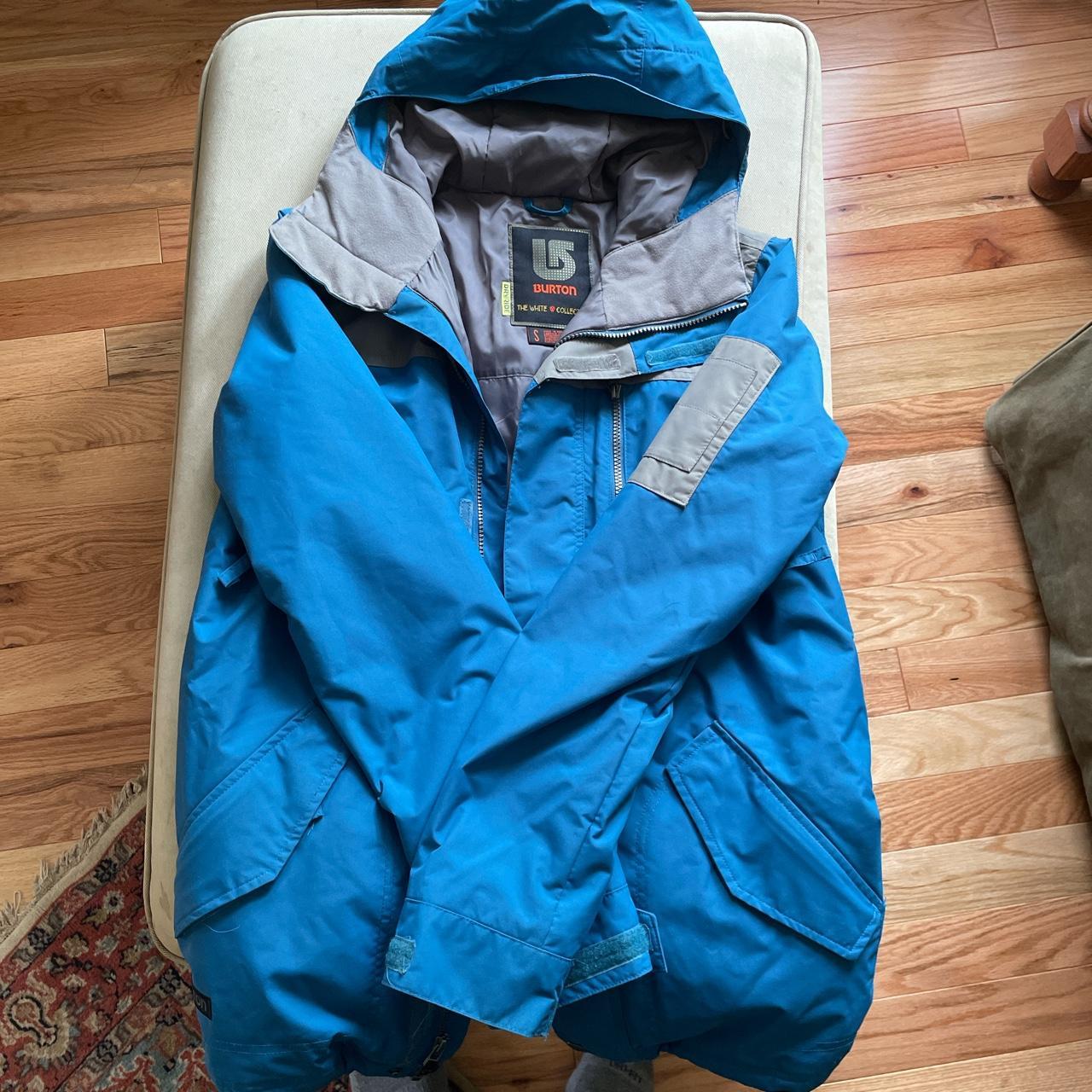 Burton White Collection snowboarding jacket Size