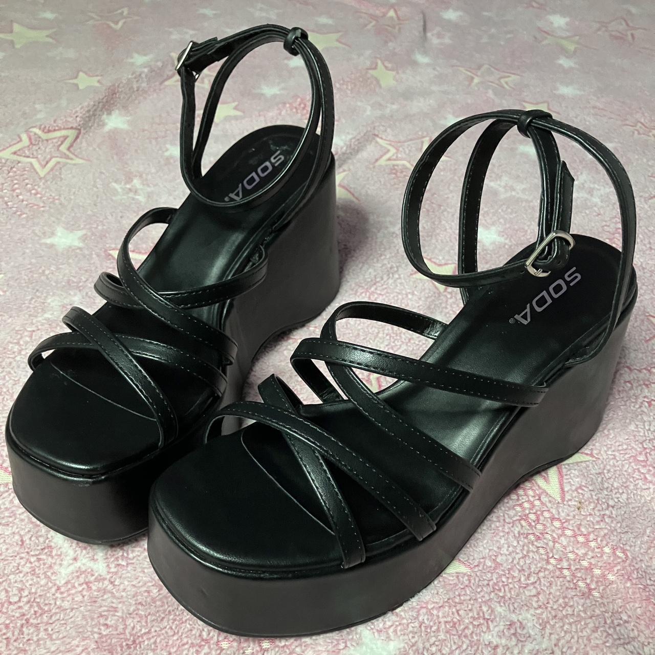strappy platforms