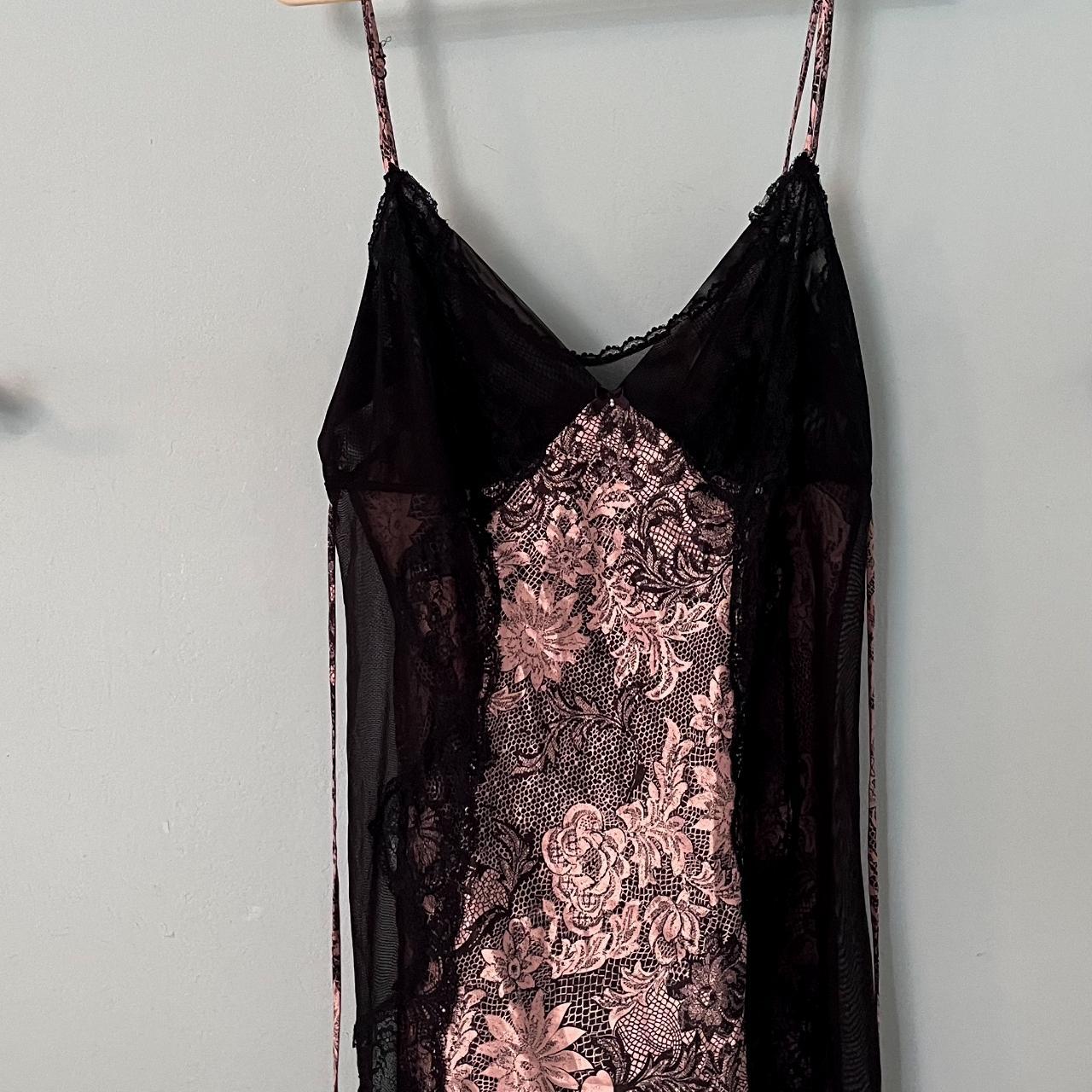 Target Women's Black and Pink Dress | Depop