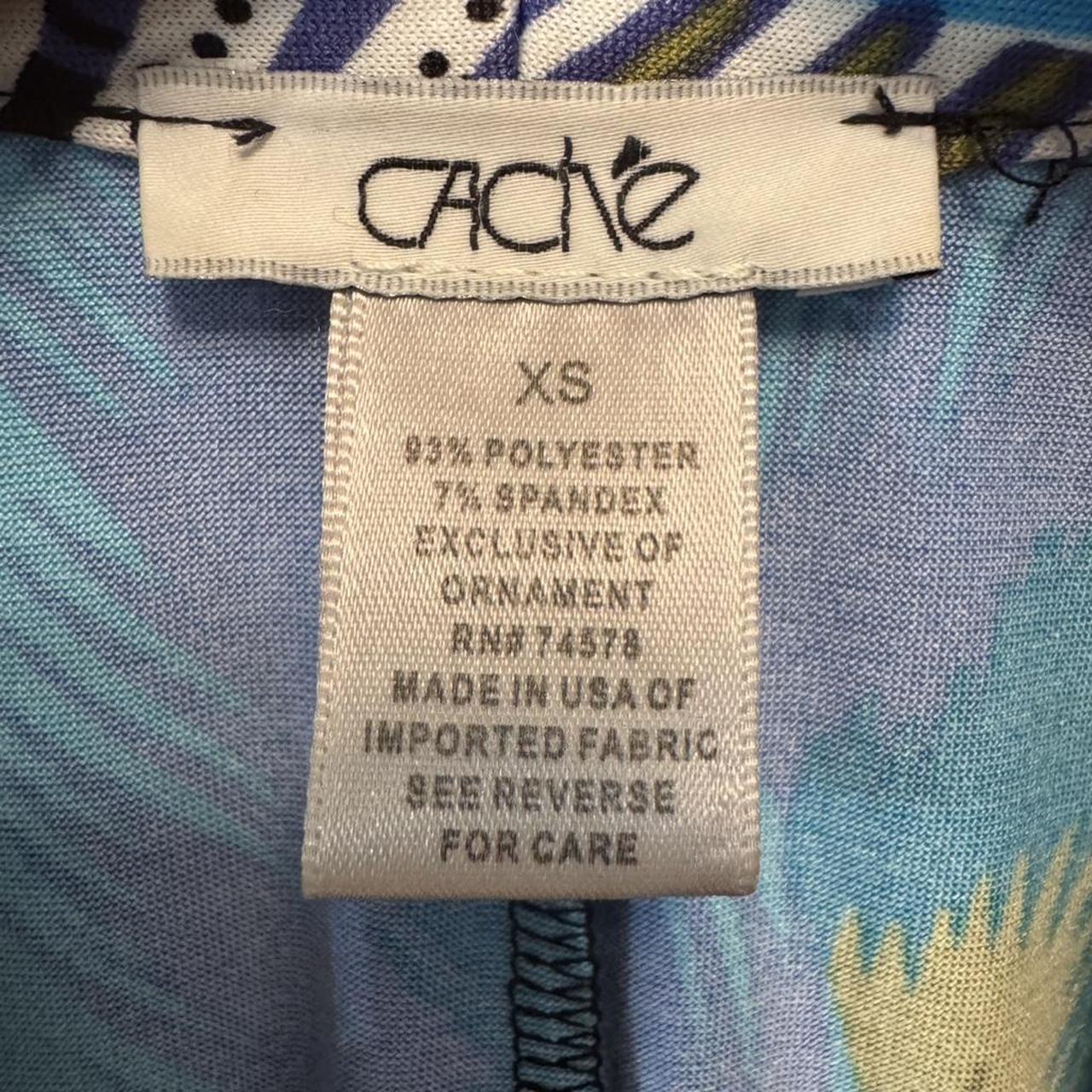 Cache Women's Top - Blue/Multi - XS – Cache blue … - image 6