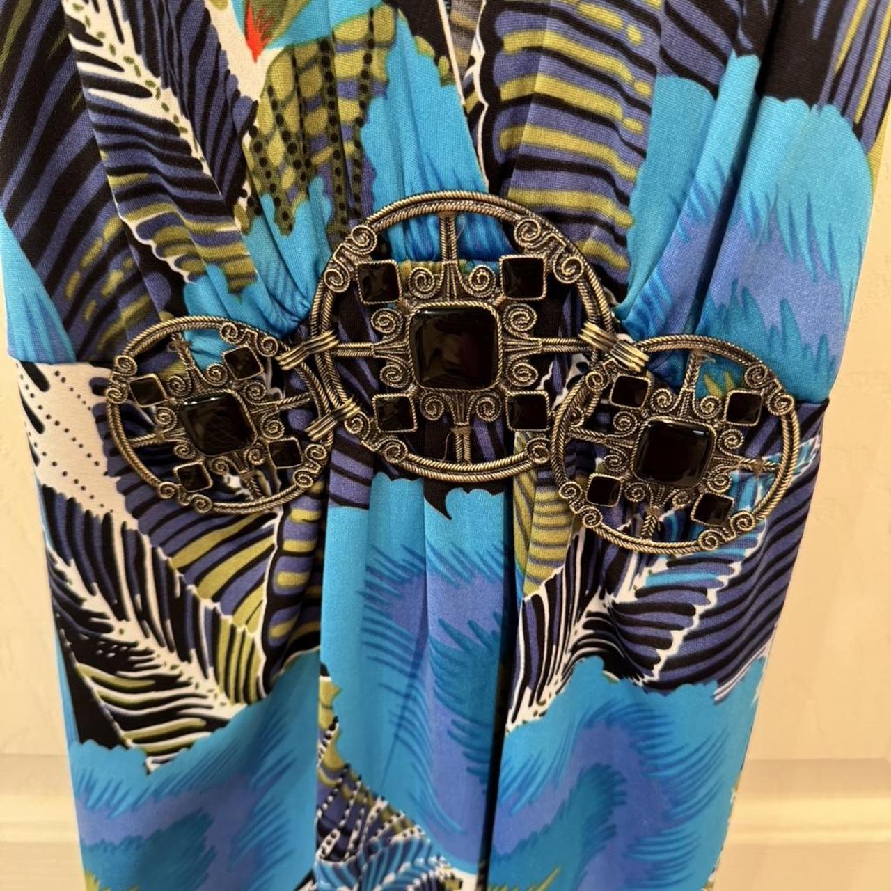 Cache Women's Top - Blue/Multi - XS – Cache blue … - image 7