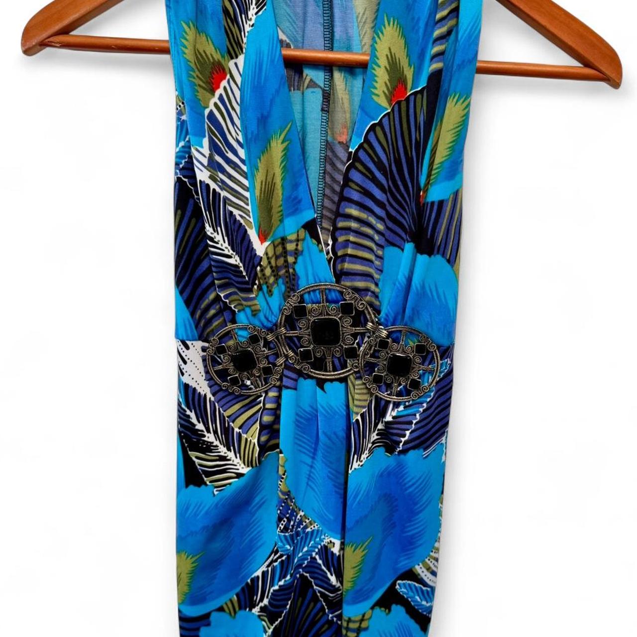 Cache Women's Top - Blue/Multi - XS – Cache blue … - image 1