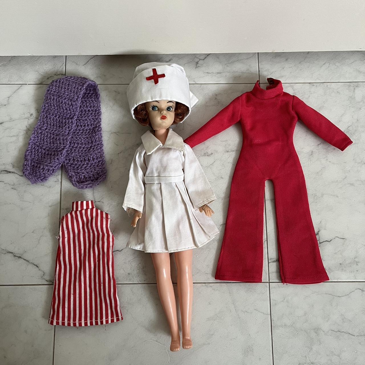 Vintage 1970s Doll, comes with several outfits (I... - Depop