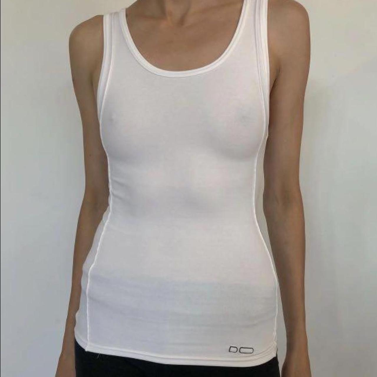 PETER DO creased tank top in small / womens, Runs...