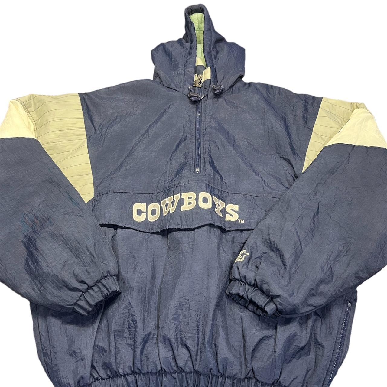 Vintage Dallas Cowboys Starter Jacket Size - Depop