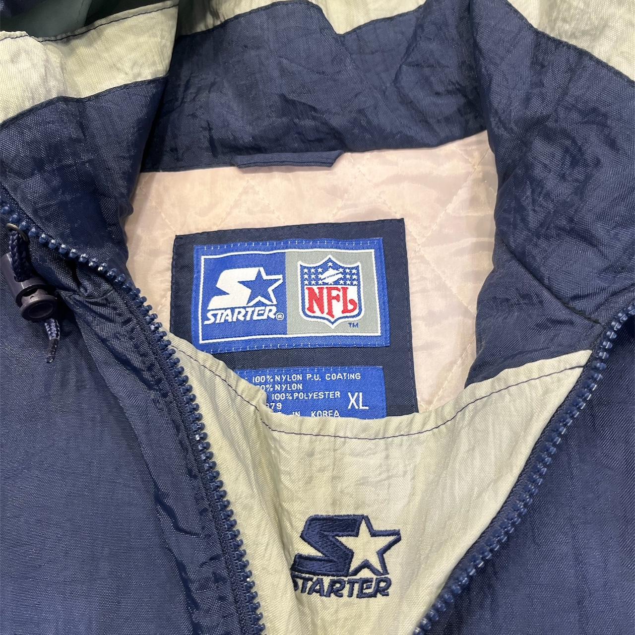 90's Dallas Cowboys NFL Starter Pullover Coat, - Depop