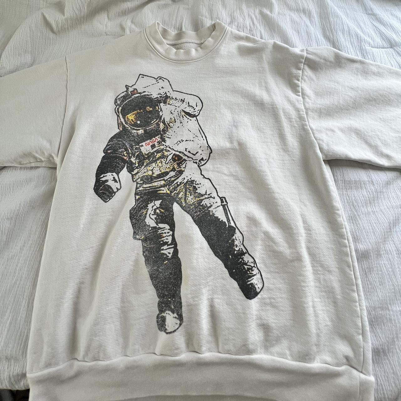 Kid Cudi 2022 World Tour sweatshirt (NASA) worn 3... - Depop