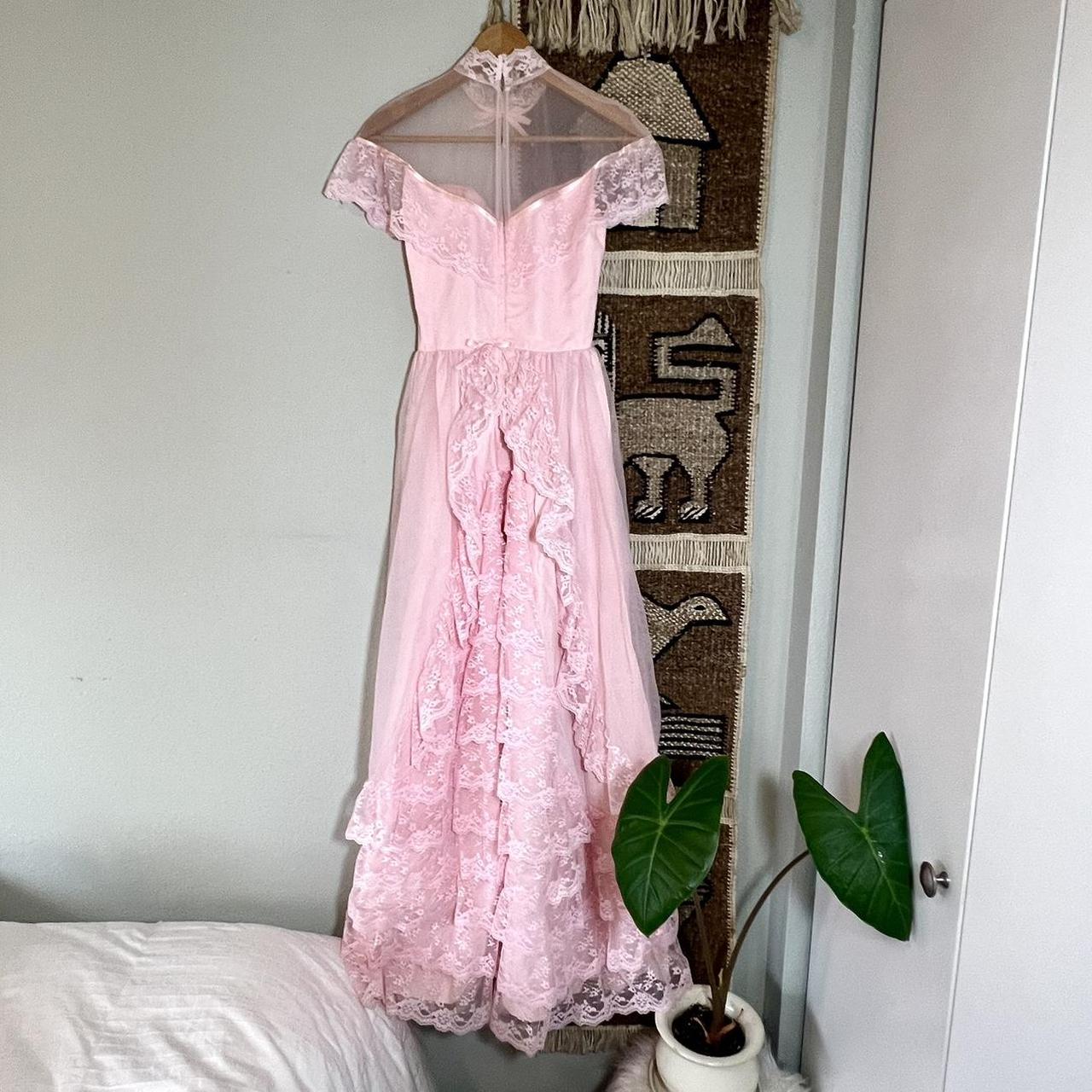 JCPenney Women's Pink Dress Depop