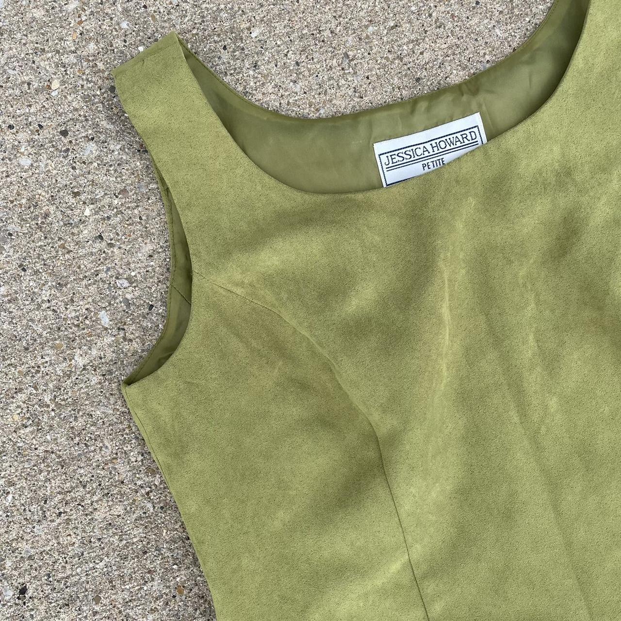Jessica Howard Women's Green and Khaki Vest (2)