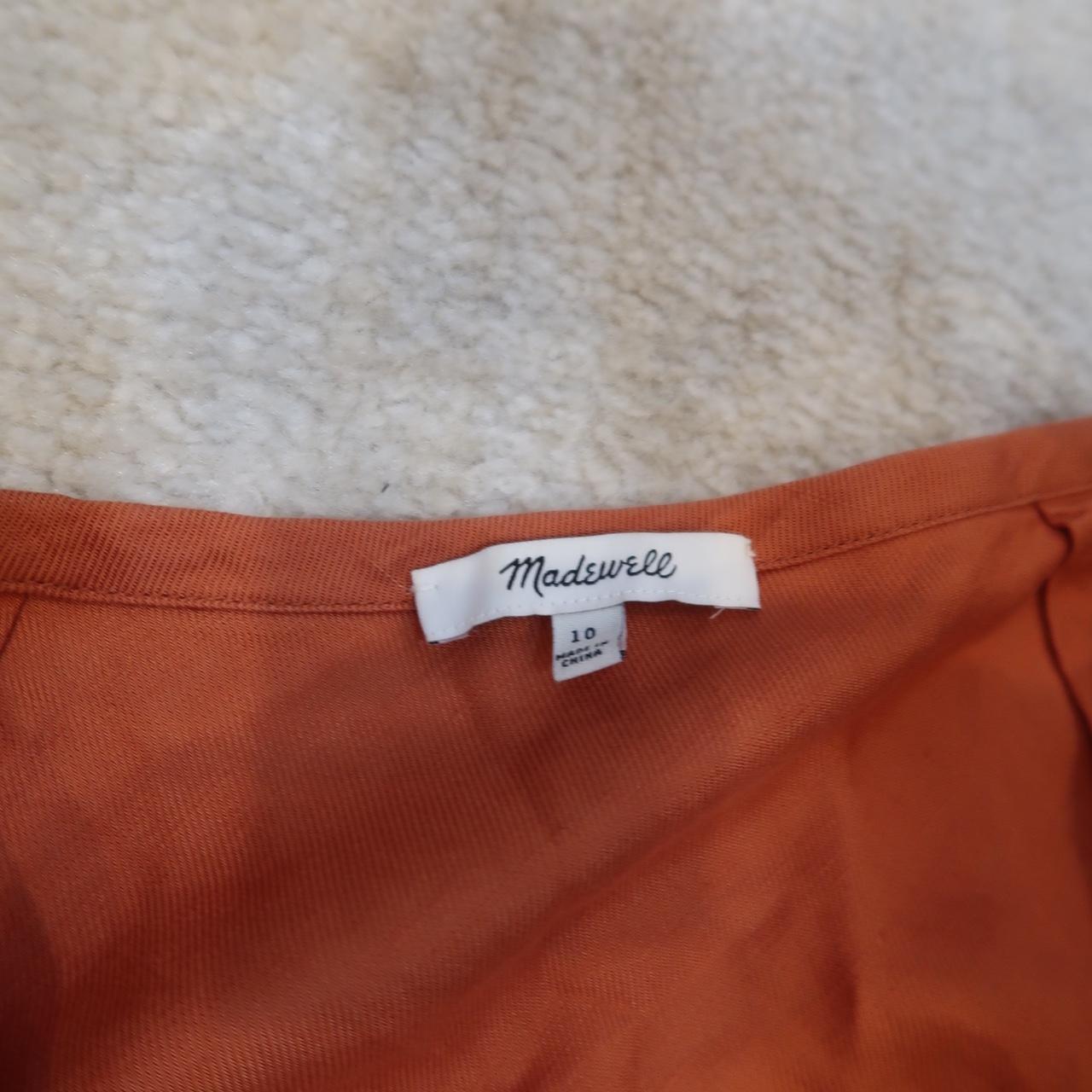 Madewell Linen-Blend Drawstring Midi Slip Depop