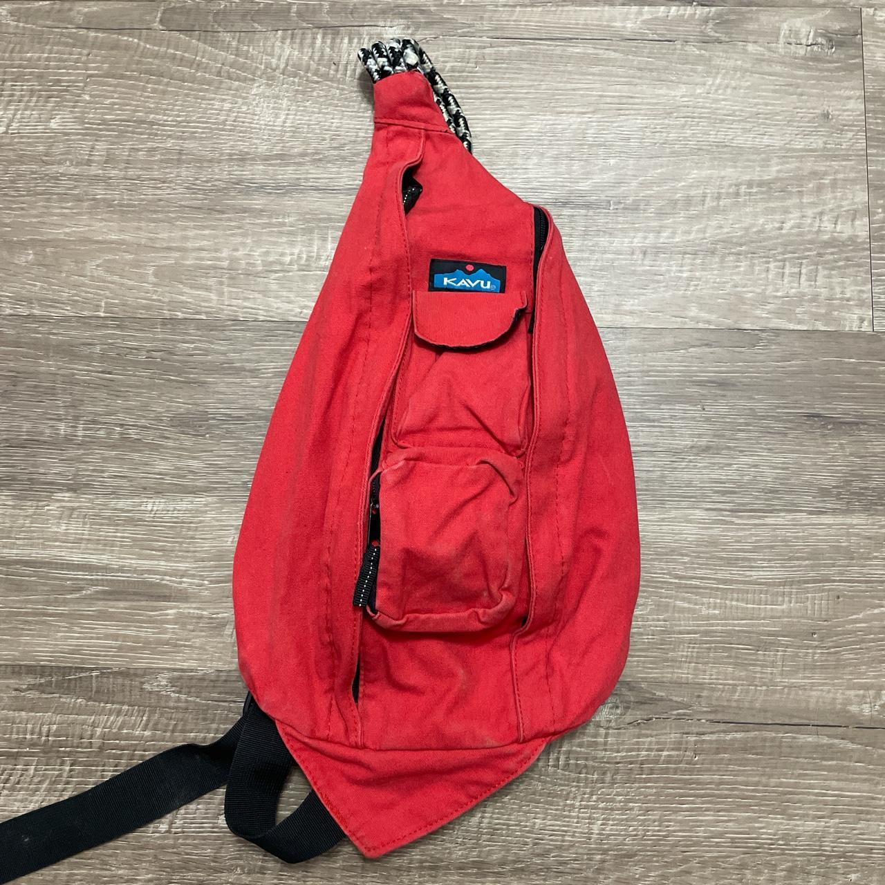 Salmon Red Kavu Hiking Adventure Bag Kavu Hiking... Depop