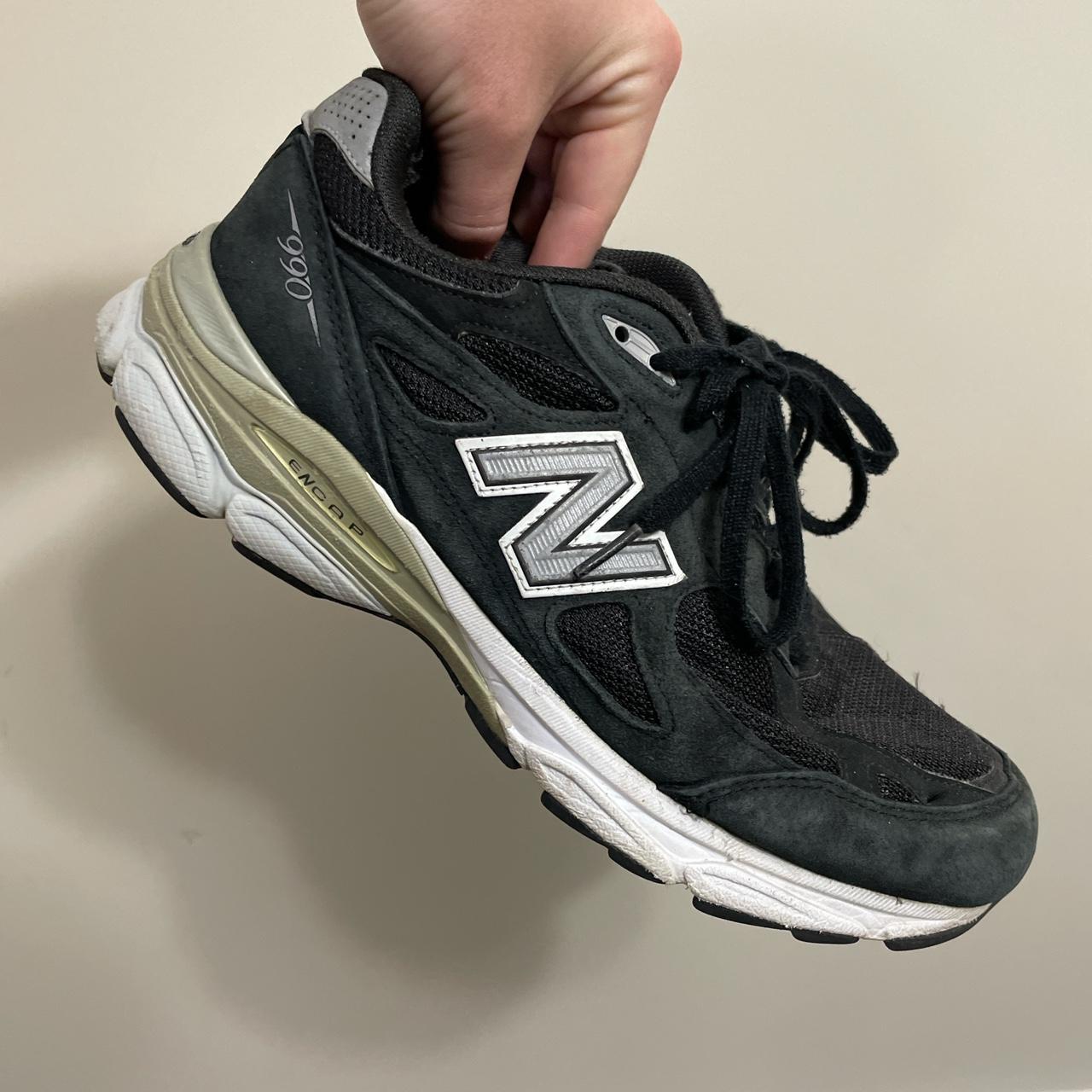 Men’s Black New Balance 990 USA Made Running... Depop