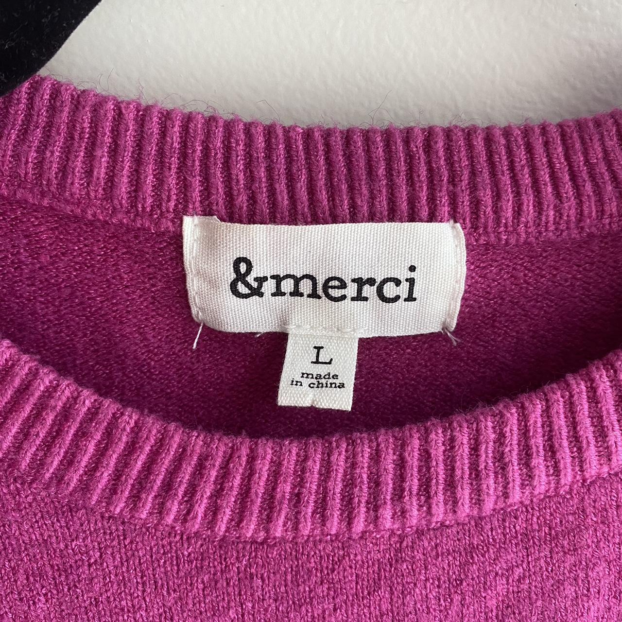 Pink merci cheap jumper