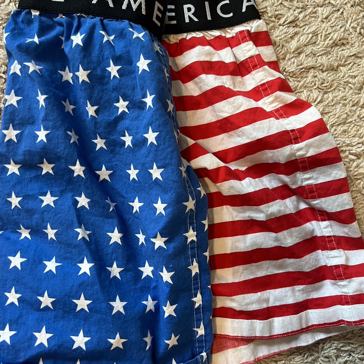 American flag boxers - red and blue #4thofjuly - Depop