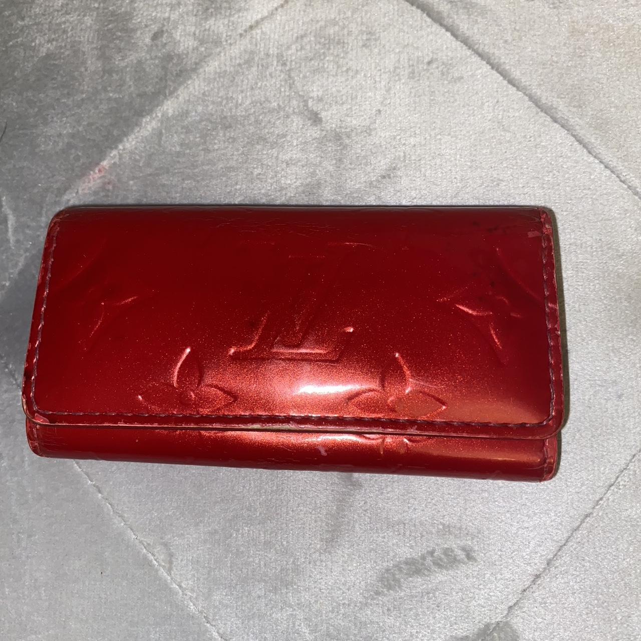 Louis Vuitton Vernis Key Pouch - Red Wallets, Accessories