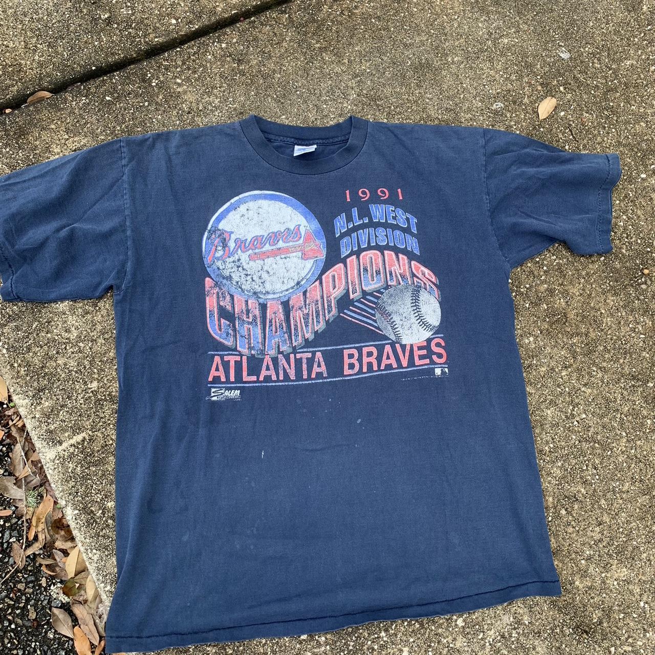 Atlanta Braves Western Division Champion Shirt