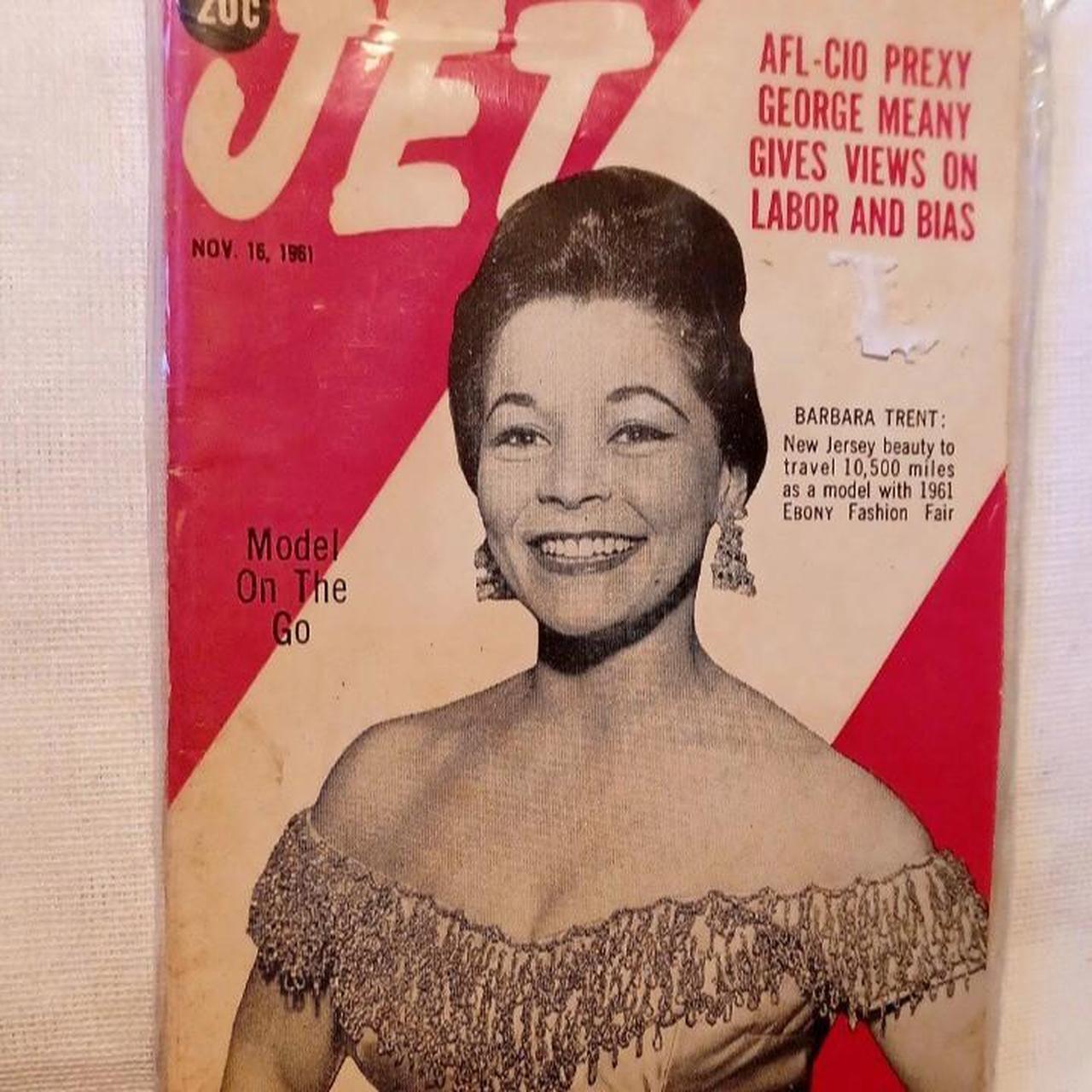 Vintage Jet Magazine November 1961 Barbara Trent , A...