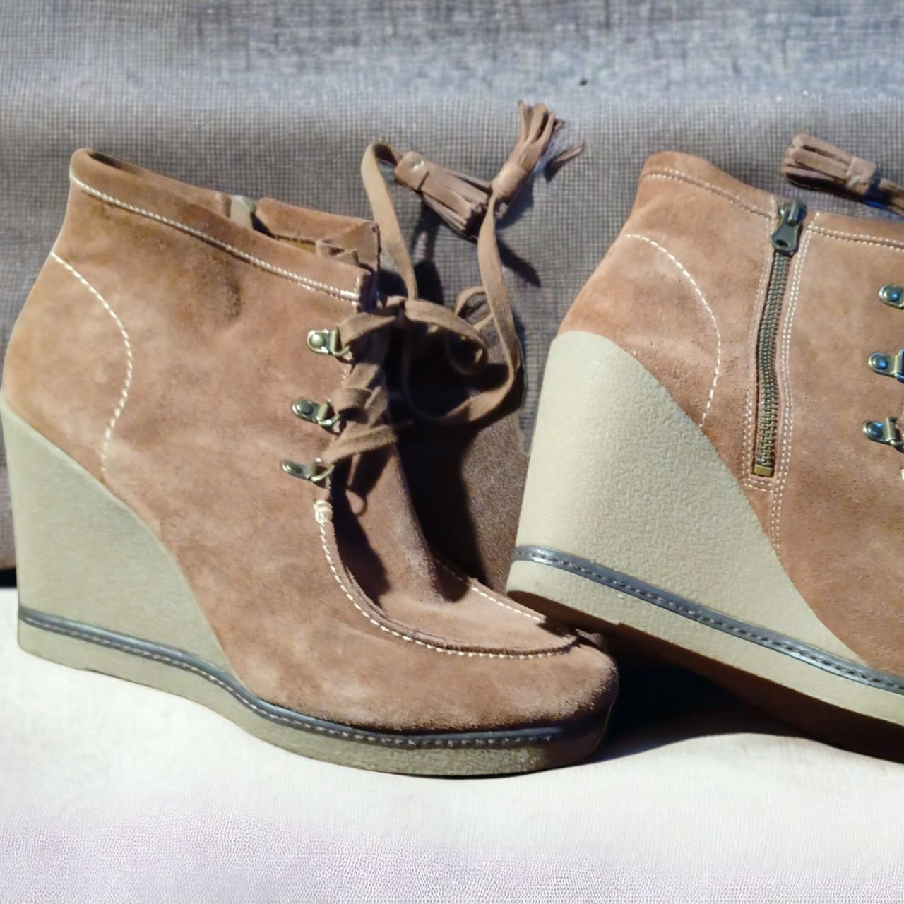 Mia wedge sale booties