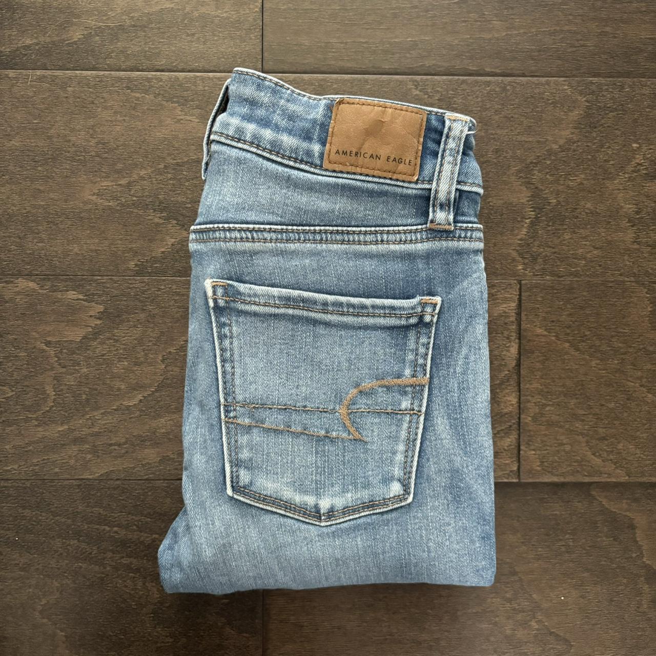 light wash skinny jeans american eagle