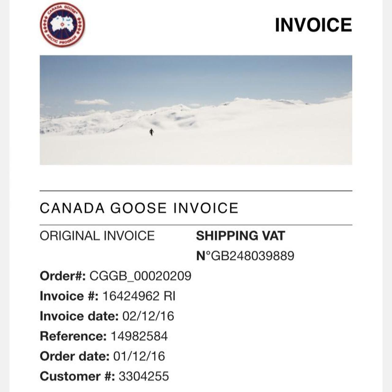 Canada goose discount email